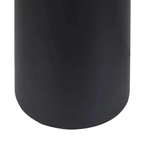 Lorne Canopy Designer Table Lamp - Matt Black - Oatmeal Lighting