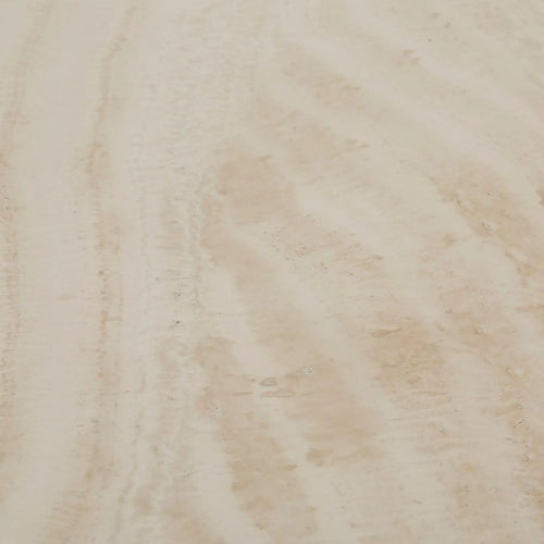 Amara Modern Curve Side Table - Natural Travertine Side Table