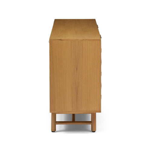 Ares Luxury Lattice Sideboard - Natural Buffets