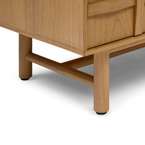 Ares Luxury Lattice Sideboard - Natural Buffets