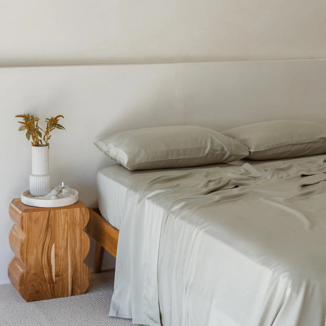 Bamboo Sheet Set Olive Bed Sheets