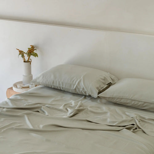 Bamboo Sheet Set Olive Bed Sheets