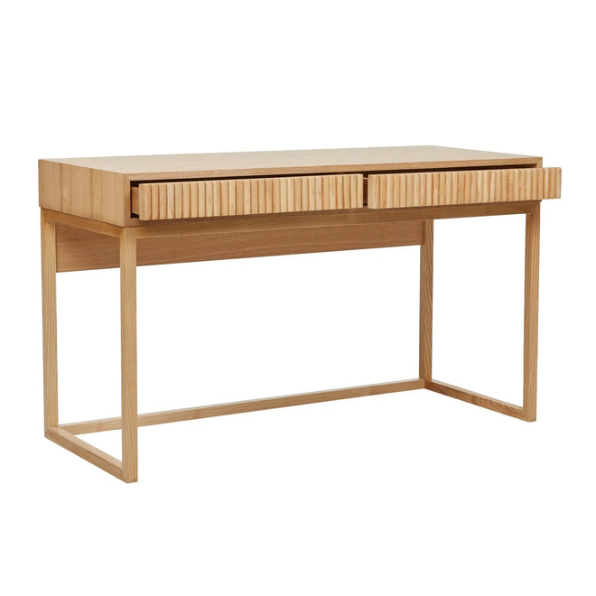 Benjamin Ripple Desk - Natural Ash Desk