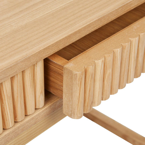 Benjamin Ripple Desk - Natural Ash Desk