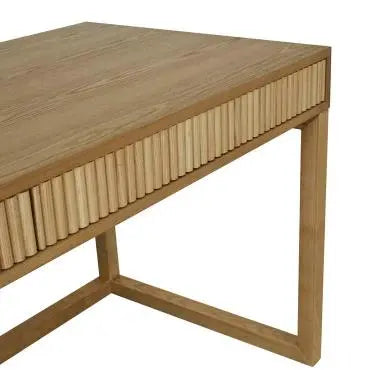 Benjamin Ripple Desk - Natural Ash Desk