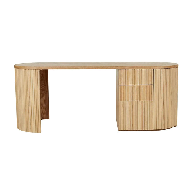Benjamin Ripple Grand Desk - Natural Ash Desk