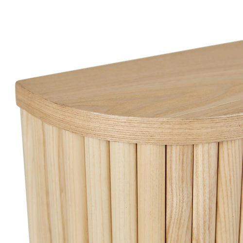 Benjamin Ripple Modern Designer Bedhead - Natural Ash Bedhead