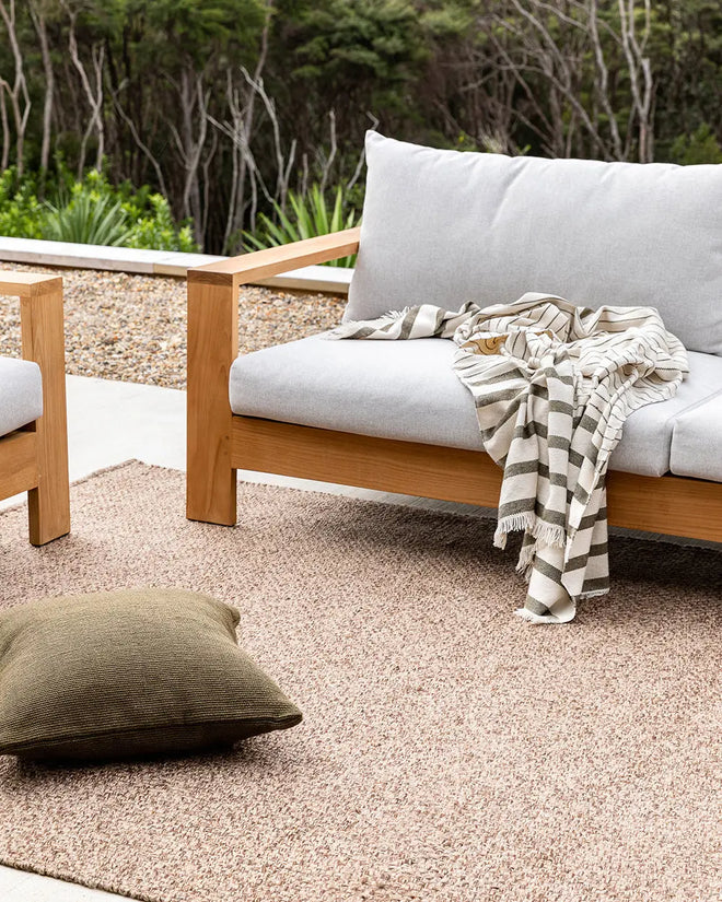 Burleigh - Teak Outdoor Rug Outdoor rugs