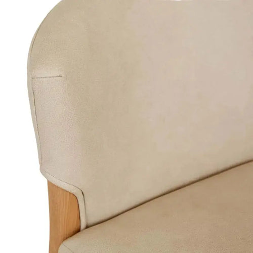 Buy Sketch Ronda Barstool - Pecan Leather - Light Oak Kitchen / Bar Stool