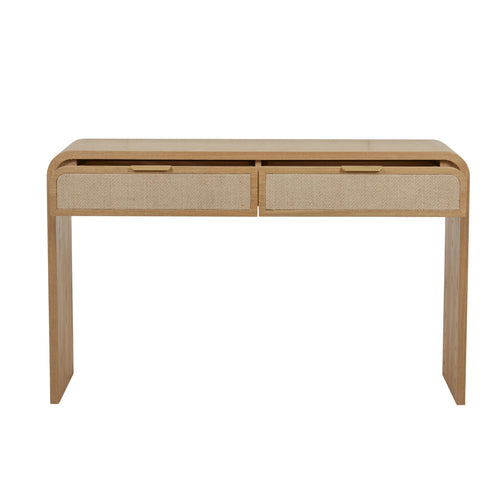 Chloe Arc Console Natural Ash Console Table