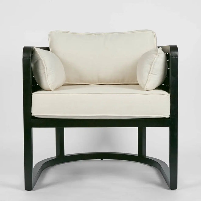 Cabarita Occasional Chair - Black Weave Occasional Chairs
