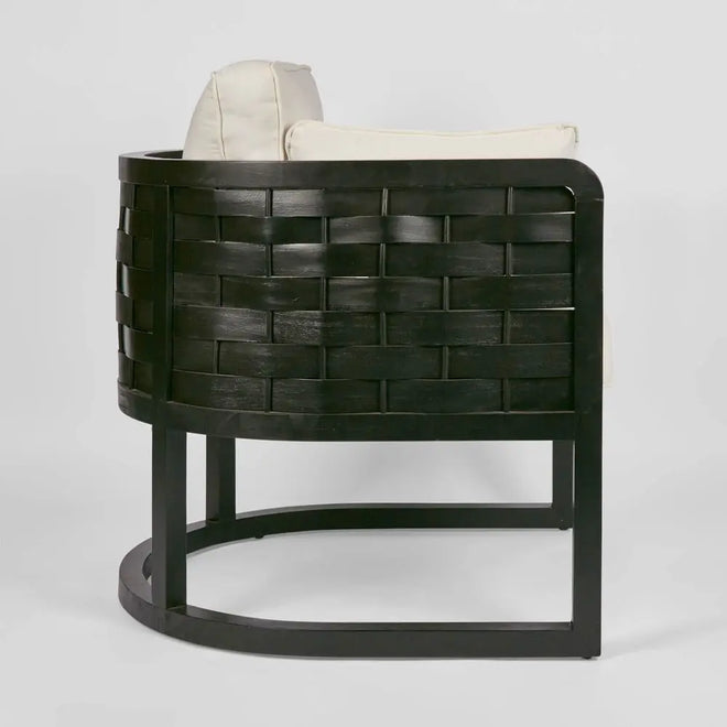 Cabarita Occasional Chair - Black Weave Occasional Chairs
