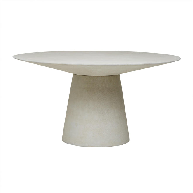 Livorno Round Modern Outdoor Dining Tables - 4 Seater - Grey Speckle Dining Table