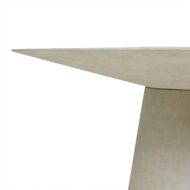 Livorno Round Modern Outdoor Dining Tables - 4 Seater - Grey Speckle Dining Table