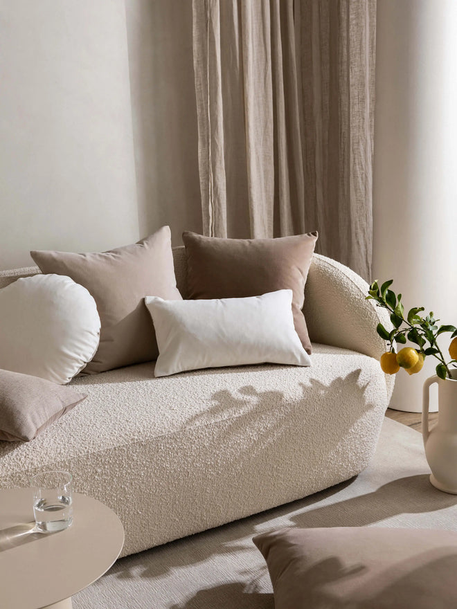 Etro Square Cacao Velvet Cushion Cushions
