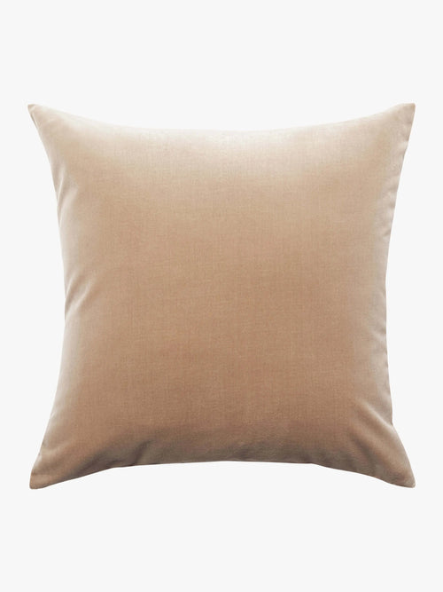 Etro Square Cacao Velvet Cushion Cushions