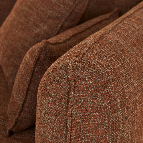 Felix Crest Modular 1 Seater Right Corner Sofa - Auburn Weave Sofa