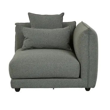 Felix Crest Modular Sofa 1 Seater Left Corner  - Olive Leaf Sofa