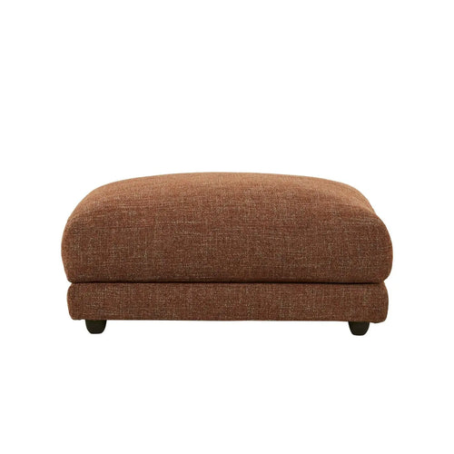 Felix Crest Ottoman - Auburn Weave Sofa