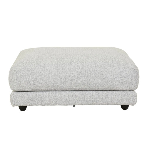 Felix Crest Ottoman - Cloud Speckle Sofa
