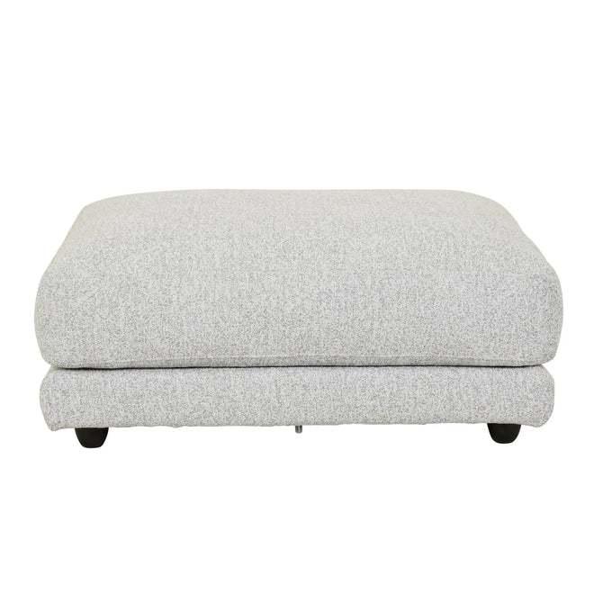 Felix Crest Ottoman - Cloud Speckle Sofa