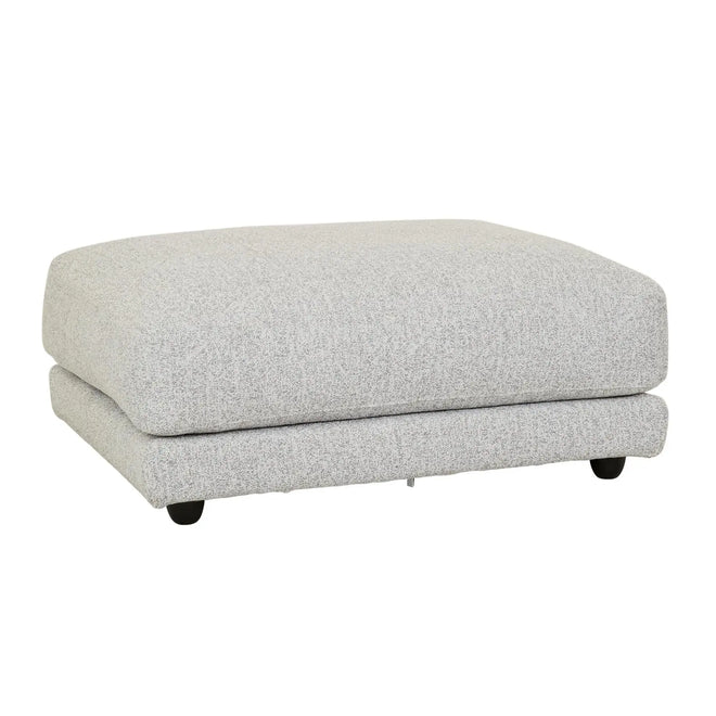 Felix Crest Ottoman - Cloud Speckle Sofa