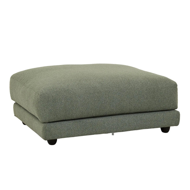 Felix Crest Ottoman - Olive Leaf Sofa