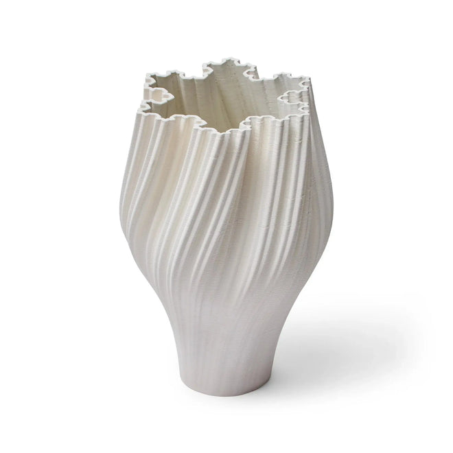Arisu White Extra Large Sculptural Vase Ceramic Vases & Vessels