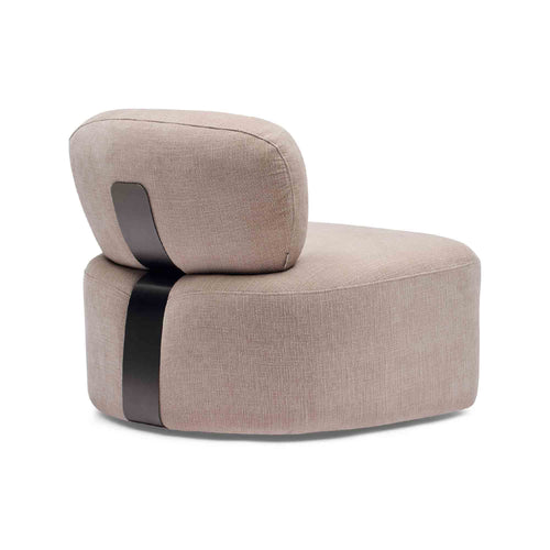 Emery Swivel Chair Flagstone - Contemporary Accent Chair Occasional Chairs