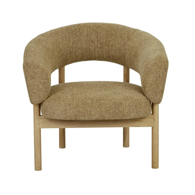 Jenson Designer Occasional Chair - Desert Speckle - Natural Ash Occasional Chair