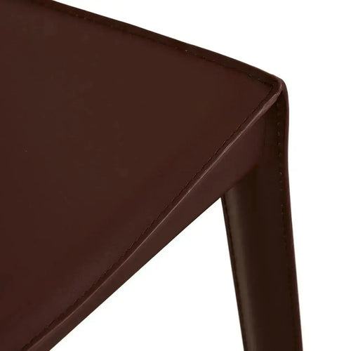 Carlo Dining Chair - Burgundy Dining Chair