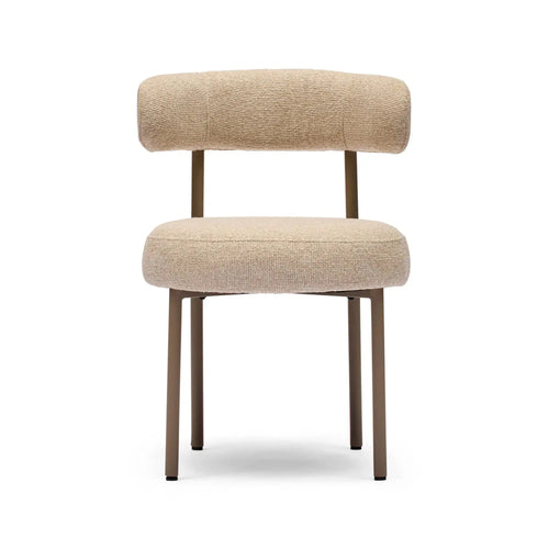 Franco Modern Dining Chair - Oat Bronze Dining Chair
