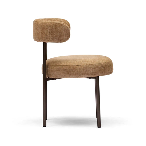 Franco Modern Dining Chair - Oat Bronze Dining Chair