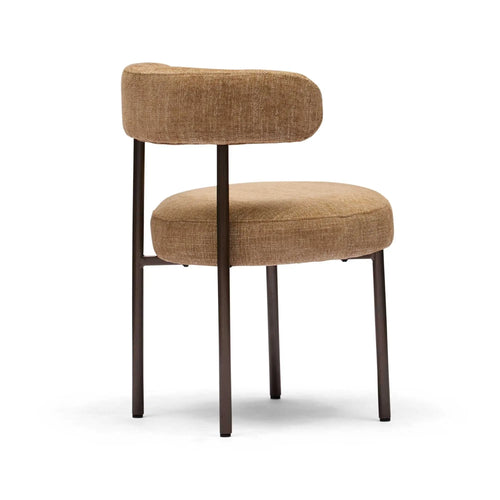 Franco Modern Dining Chair - Oat Bronze Dining Chair