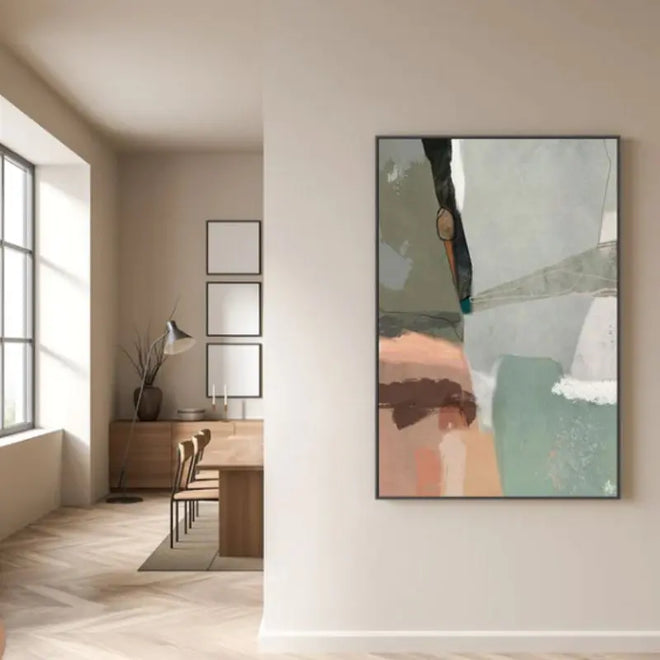 Friday Feelings Pathways Framed Canvas Artwork