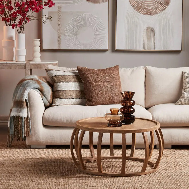 Gloucester Wooden Round Coffee Table Coffee Table