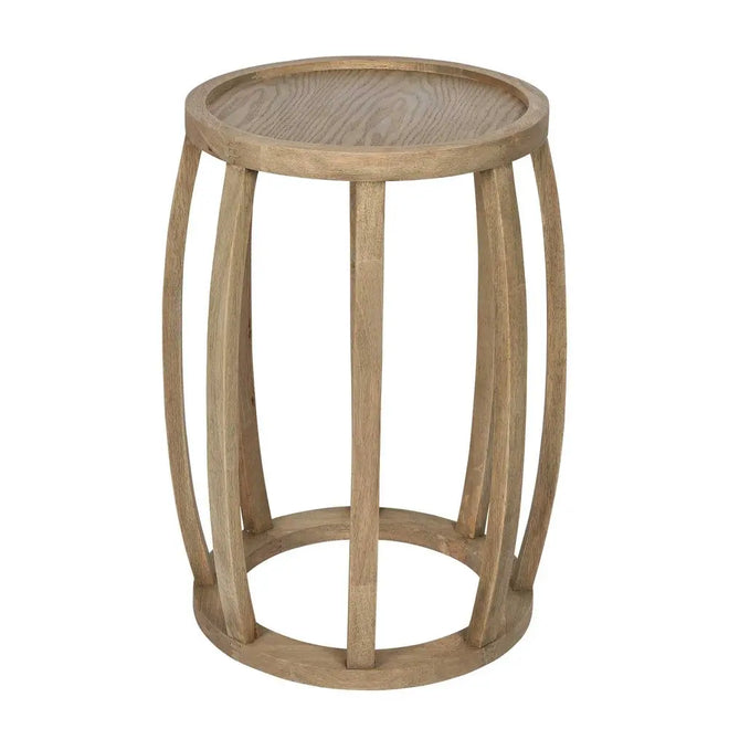 Gloucester Wooden Round Side Table Side Table
