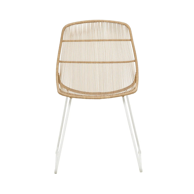 Granada Scoop Outdoor Designer Dining Chair - Licorice Dining Chairs