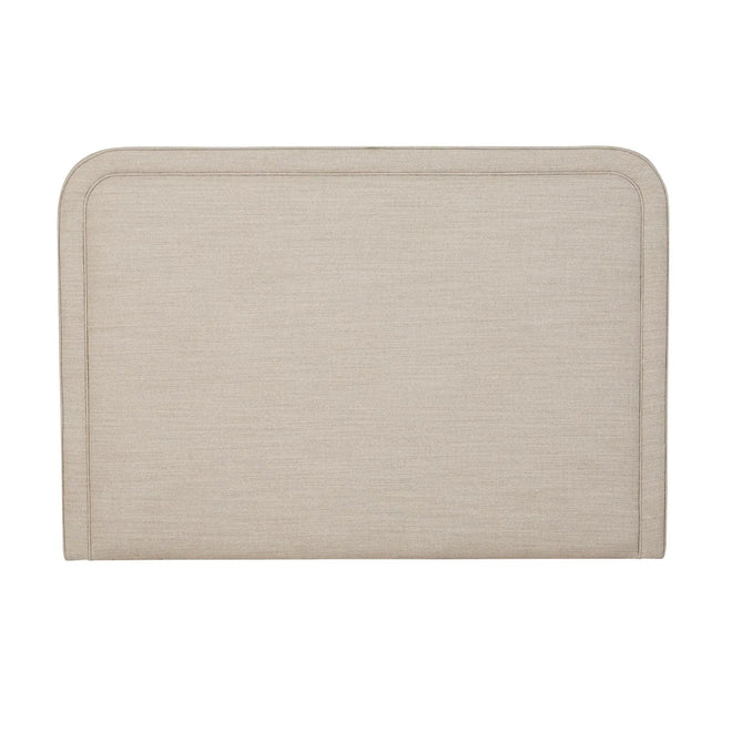 Hugo Ridge Designer Bedheads - Natural Speckle - King & Queen Bedhead