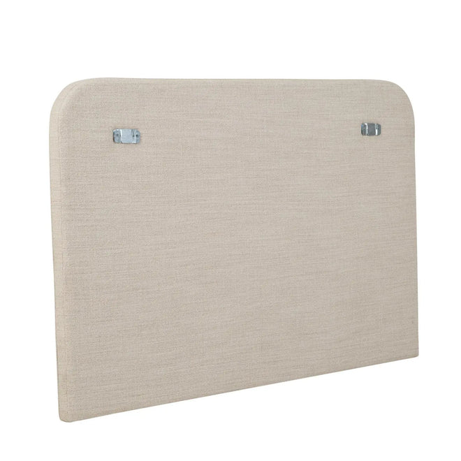Hugo Ridge Designer Bedheads - Natural Speckle - King & Queen Bedhead