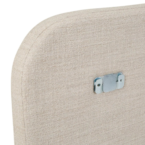 Hugo Ridge Designer Bedheads - Natural Speckle - King & Queen Bedhead