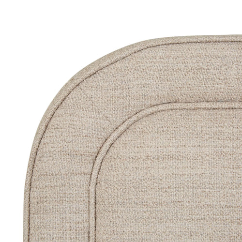 Hugo Ridge Designer Bedheads - Natural Speckle - King & Queen Bedhead