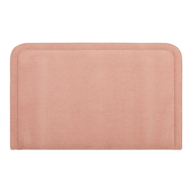 Hugo Ridge Designer Modern Bedhead - Blush Pink - King & Queen Bedhead