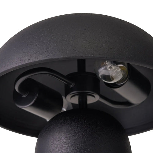 Jai Ceramic Modern Table Lamp - Black Lighting