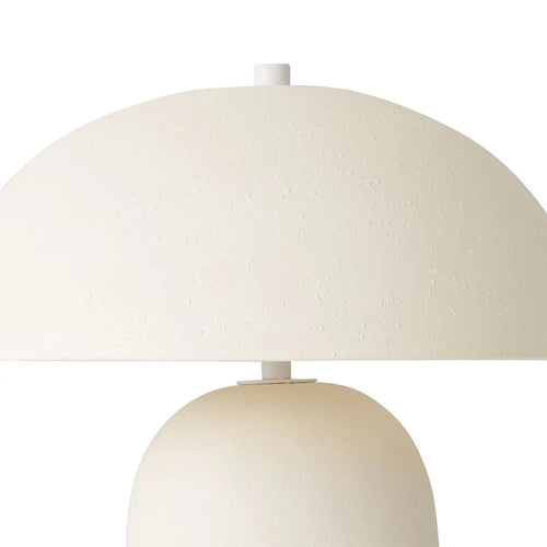 Jai Ceramic Modern Table Lamp - Black Lighting