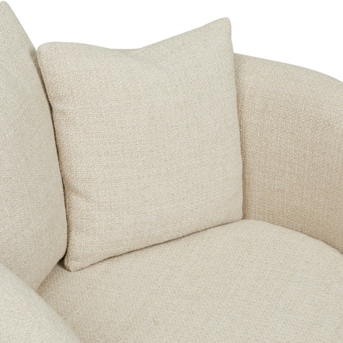 Juno Orb Designer Sofa Chair - Cashew Tweed Occasional Chair