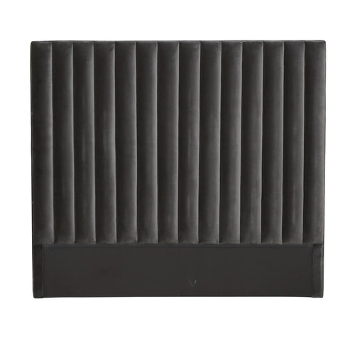 Kennedy Tufted Modern Designer Bedheads - Dark Grey - Queen & King Bedhead