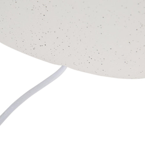 Lorne Pebble ModernTable Lamp - White Sand - Ivory Lighting