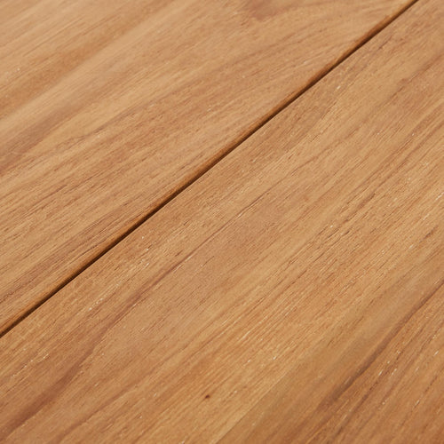 Cannes Outdoor Side Table - Natural Teak Side Table