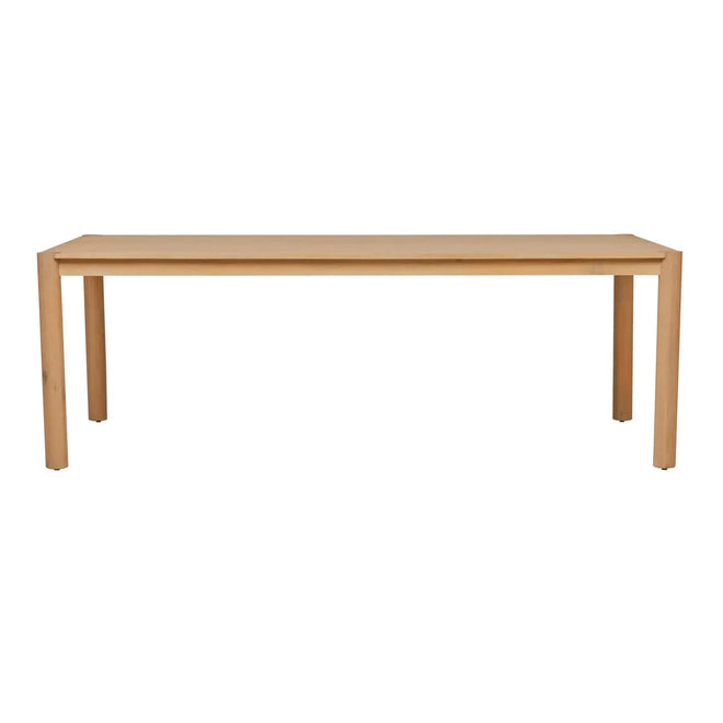 Linea Oslo Modern Dining Table - New Oak - 8 Seater Dining Table